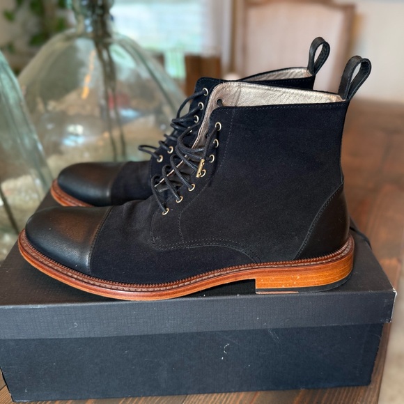 THE TROY BOOT IN BLACK main image 4